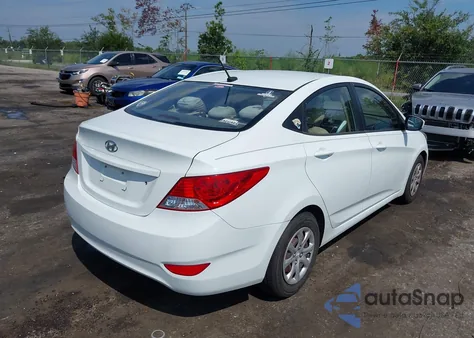 2013 Hyundai Accent Gls z USA, uszkodzony, nr VIN KMHCT4AE3DU527644